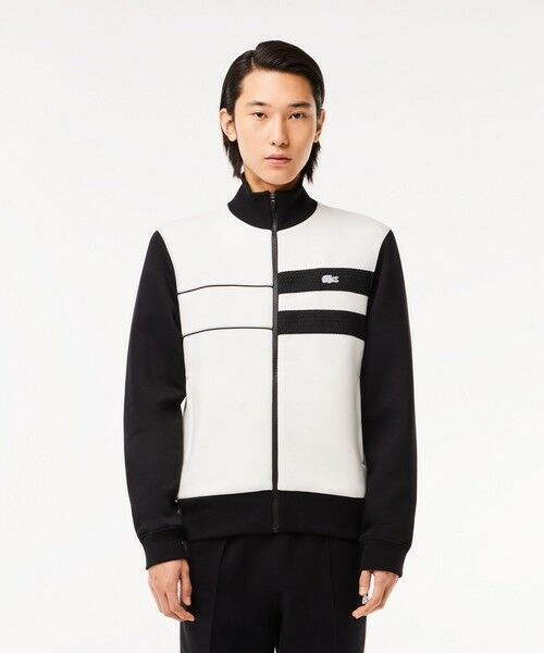 セール】 アシンメトリートラックジャケット （スウェット）｜LACOSTE
