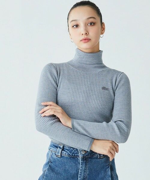 セール】 スリムフィット ウール ウォッシャブル タートルネック