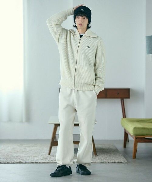 セール】 ミドルゲージハイネックジップウールセーター / ドライバーズ