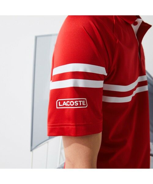 セール】 「ノバク・ジョコビッチ」ダブルストライプポロシャツ