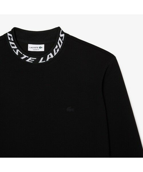 セール】 ジャカードモックネックテックスウェットプルオーバー