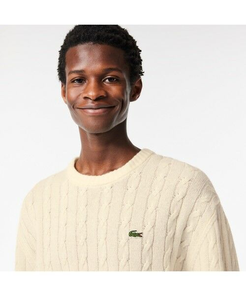 セール】 レスポンシブルウールケーブルニットセーター （ニット