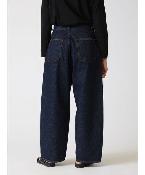 mizuiro ind ハイウエストワイドデニム （その他パンツ）｜mizuiro ind
