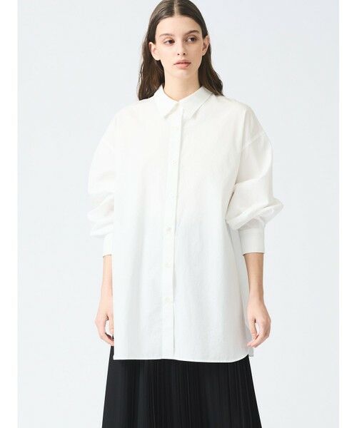 セール】 mizuiro ind メンズライクワイドシャツ （シャツ・ブラウス