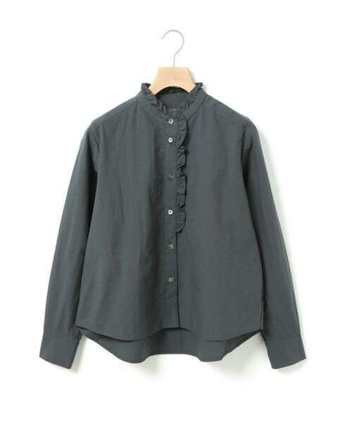 セール】 MidiUmi フロントハーフフリルシャツ （シャツ・ブラウス