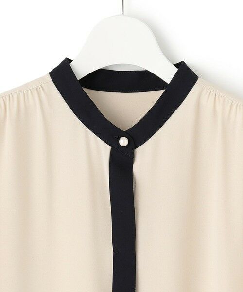 セール】 バックサテンアムンゼン バイカラー ブラウス （シャツ