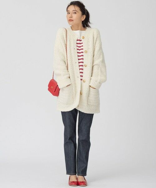 セール】 ツイードニット ジャケット （カーディガン・ボレロ）｜23区