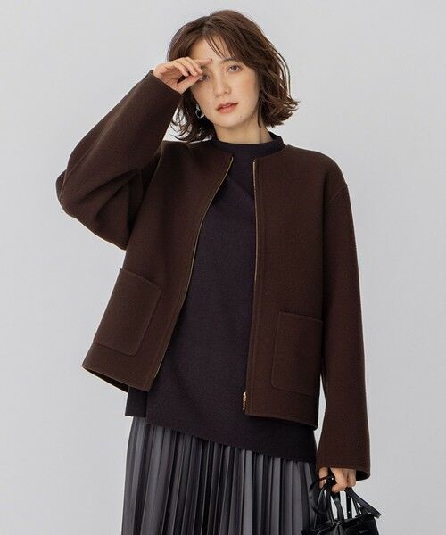 セール】 ウールリバー ショートコート （その他アウター）｜23区