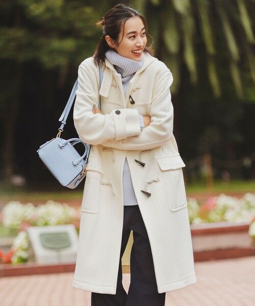 セール】 ヘリンボーン ダッフルコート （ダッフルコート）｜23区