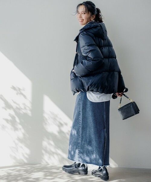 洗える】シレータフタ コンパクト ダウンコート （ダウンジャケット