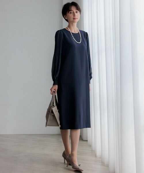 セットアップ対応】トリアセダブルジョーゼット シフォンスリーブ