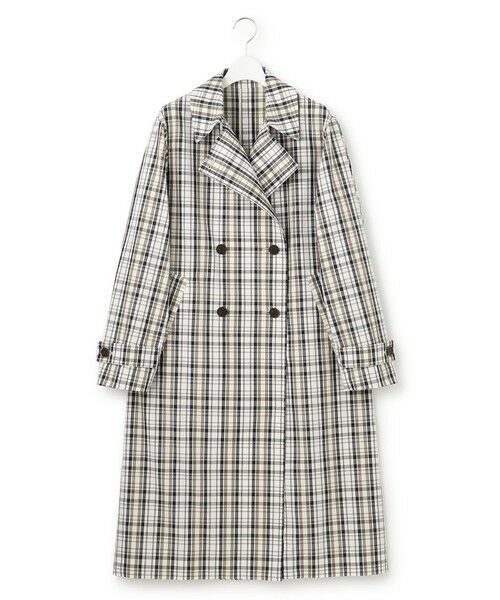 セール】 メモリーチェック トレンチコート （トレンチコート）｜23区