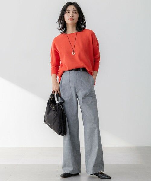 セール】 【洗える】コットンポリエステルストレッチ オーバーサイズ