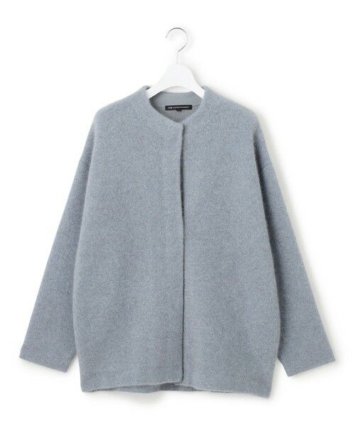 見上愛さん着用】ラクーンブレンドダブルフェイス ニット アウター