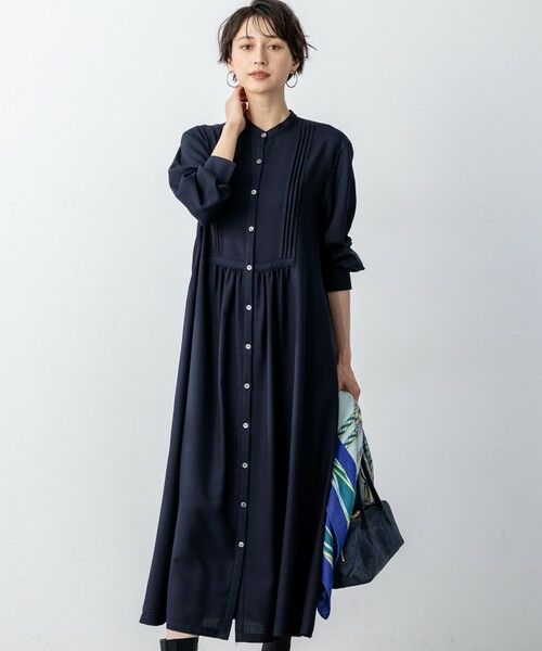 セール】 【洗える】TWビエラ ブザム ワンピース （ロング・マキシ丈