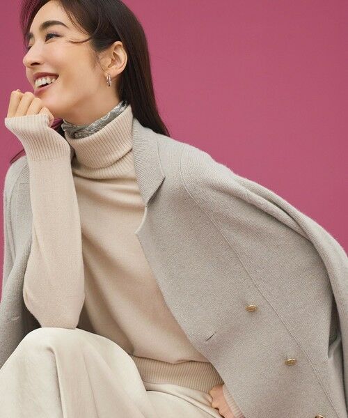 セール】 【見上愛さん着用/Oggi掲載】カシミヤブレンド ニット