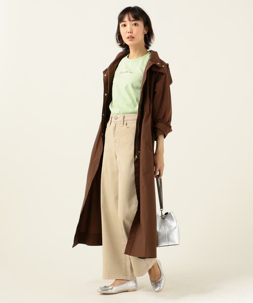 セール】 SHIPS any:フードロングコート （その他アウター）｜SHIPS