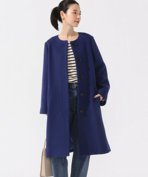 セール】 MANTECOノーカラーコート◇ （その他アウター）｜SHIPS