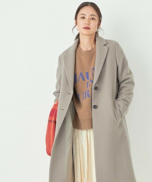 セール】 SHIPS Colors:ウール パイル チェスター コート （その他