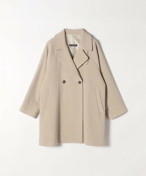 セール】 SHIPS any: PONTETORTO スタンド & ダブル カラー コート