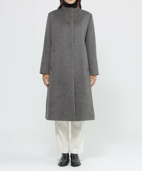 セール】 アルパカモヘヤシャギー コート （その他アウター）｜Paul