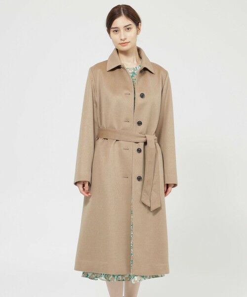 セール】 ウールカシミヤビーバー ステンカラーコート （その他