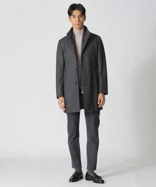 HOUSTON】カシミヤ混スタンドカラーコート （その他アウター）｜Paul