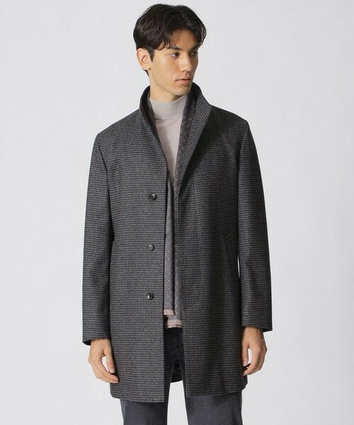 HOUSTON】カシミヤ混スタンドカラーコート （その他アウター）｜Paul