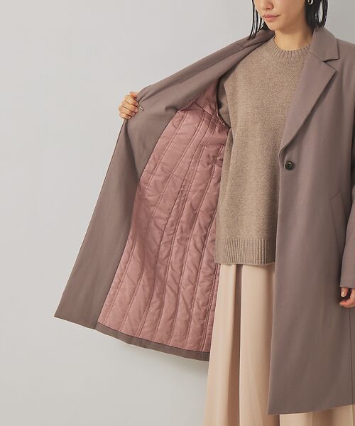 セール】 中綿ウールチェスターコート （アウター）｜qualite / カリテ