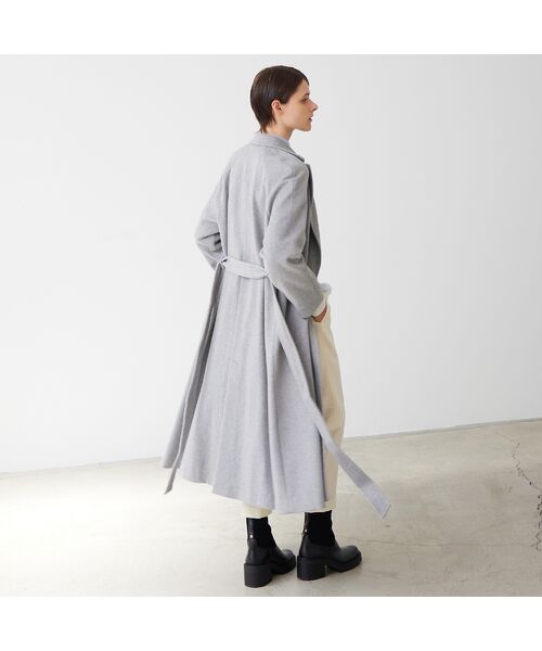 R-ISM名品アイテム】カシミヤ100％ロングコート （その他アウター）｜R