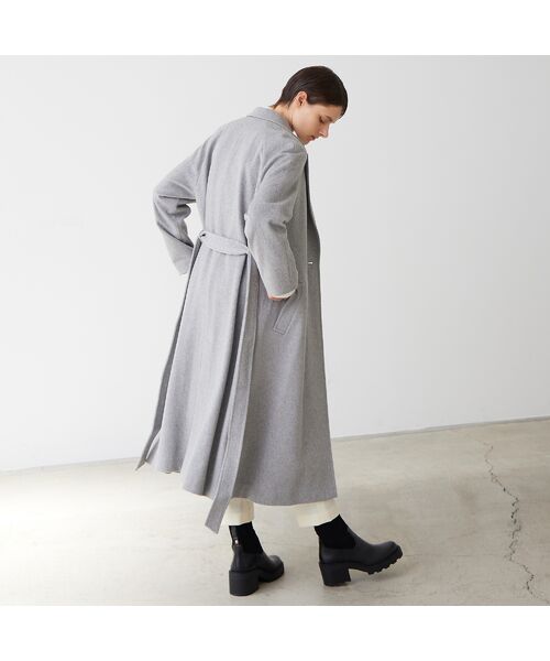 R-ISM名品アイテム】カシミヤ100％ロングコート （その他アウター）｜R