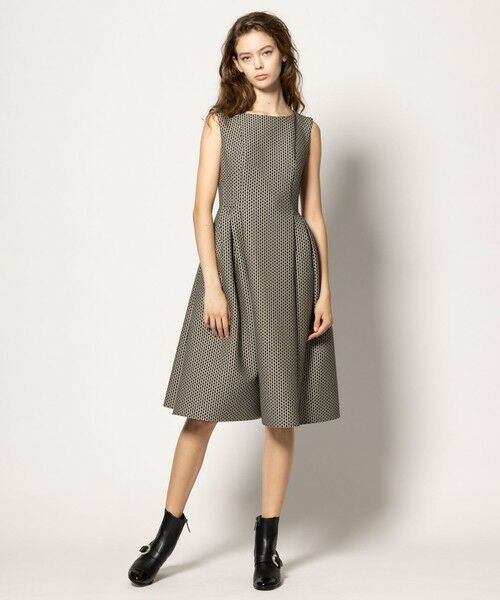 セール】 GEOMETRIC FLOWER ドレス （ロング・マキシ丈ワンピース