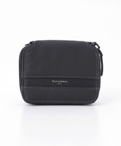 セール】 エンボスチェックラウンドジップウォレット （財布・コイン