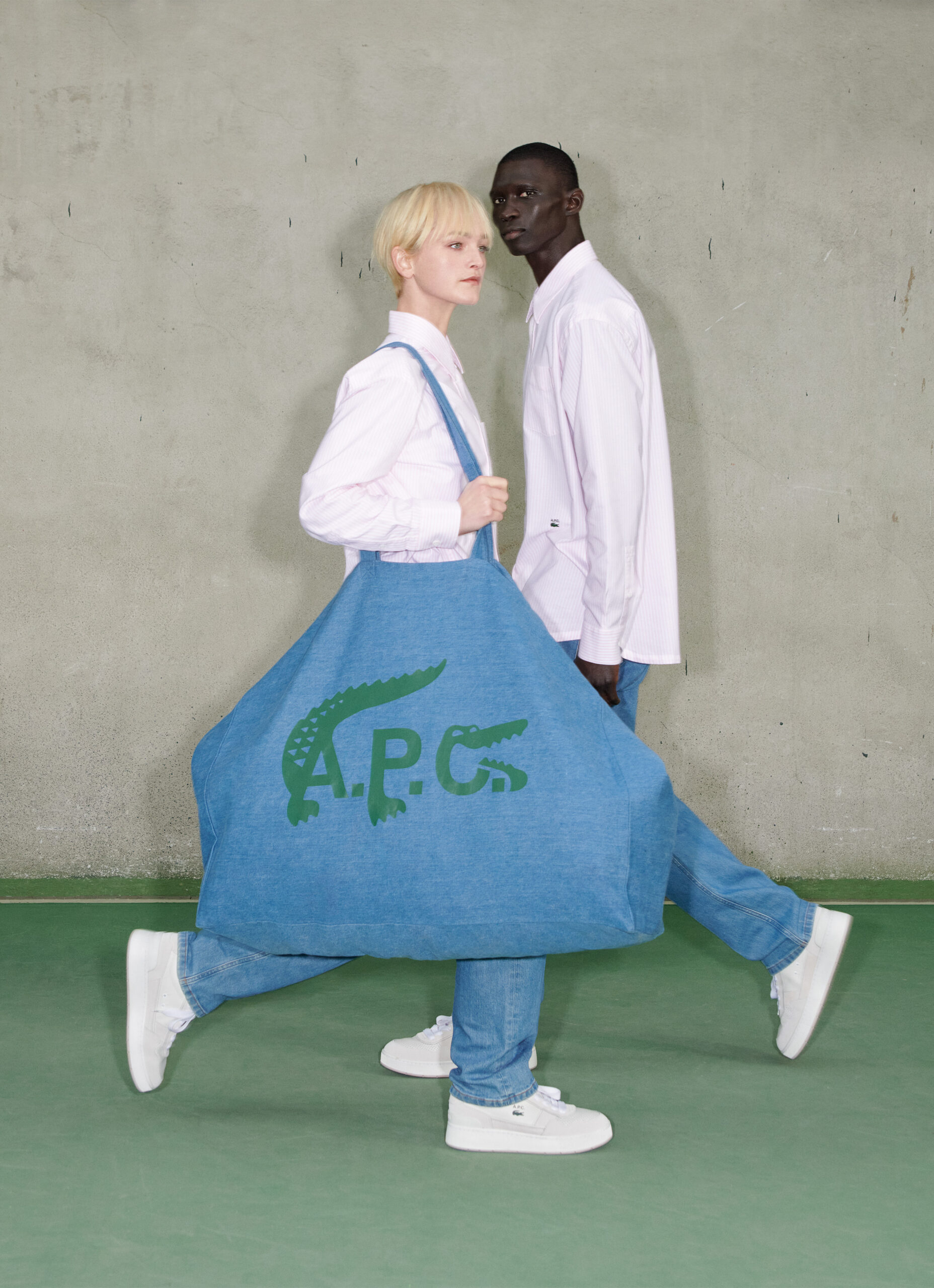 A.P.C.」と「ラコステ」のコラボコレクション - TOKION