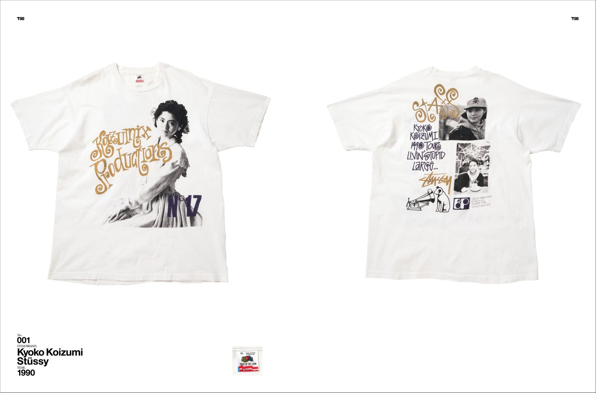 藤原ヒロシやスケートシングなどが所有するレアな90年代ヴィンテージT