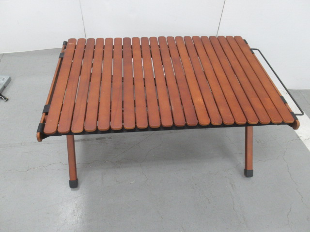 アルペンアウトドアーズ ウッドロールテーブル90 | アウトドア用品