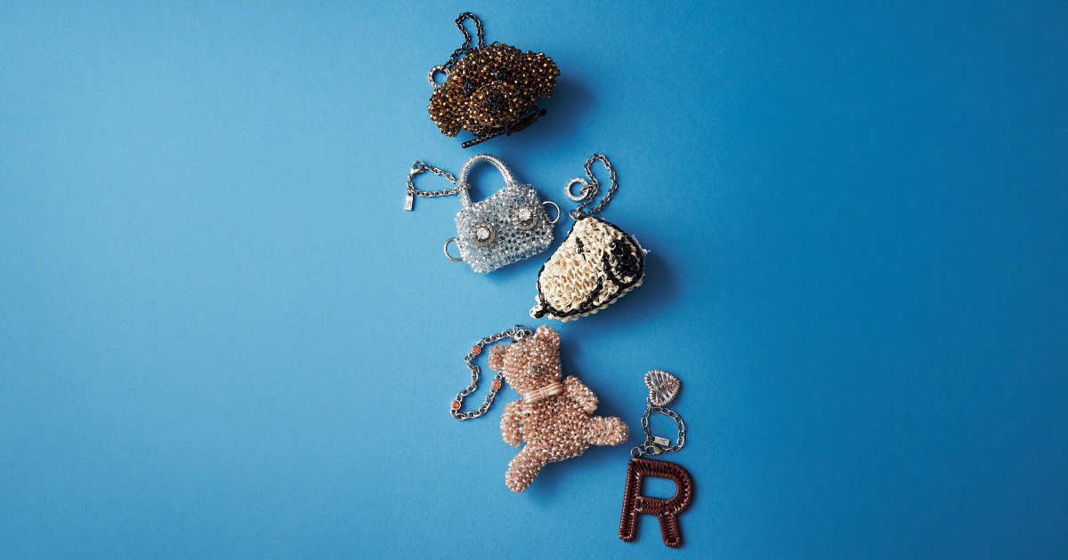 アンテプリマ】バッグやキーケースを盛れちゃう『可愛いチャーム』発見