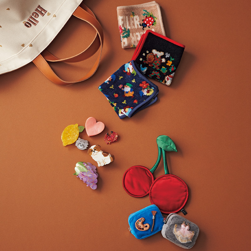 フェイラー、ラドローetc.】可愛くて心潤う『ポーチ、ハンカチ