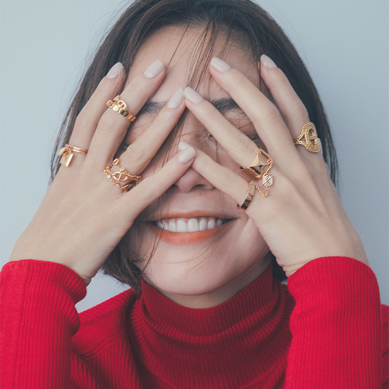 Milky ☆HERMES エルメス ノットリング ゴールド サイズ44 Milky 様