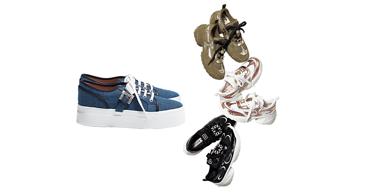 スニーカーは厚底一択”な人の2大本命は『ロジェ ヴィヴィエ』と