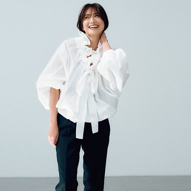 東原亜希さん「自分で“制服”作ってます」着替えいらずの“きちんと感”っ