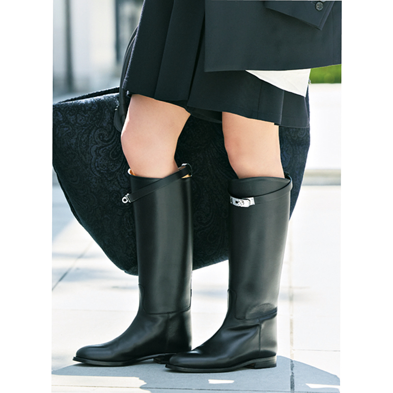 エルメスの一生ものブーツ】にオシャレな人が続々投資中！憧れの足元