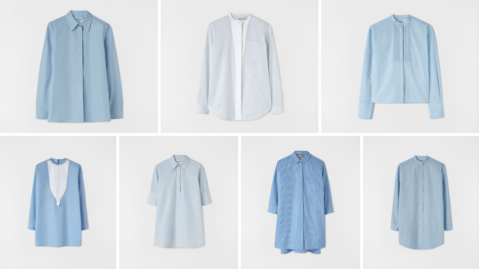 ジル サンダー】のブルーストライプ「シャツ」で毎日がスマートに！ | VERY
