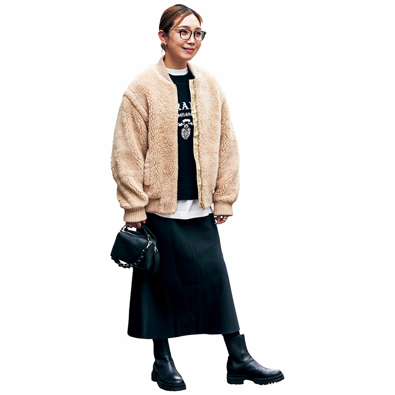 カブり率No.1【マックスマーラ】の“2着目テディベア”が羽織れば