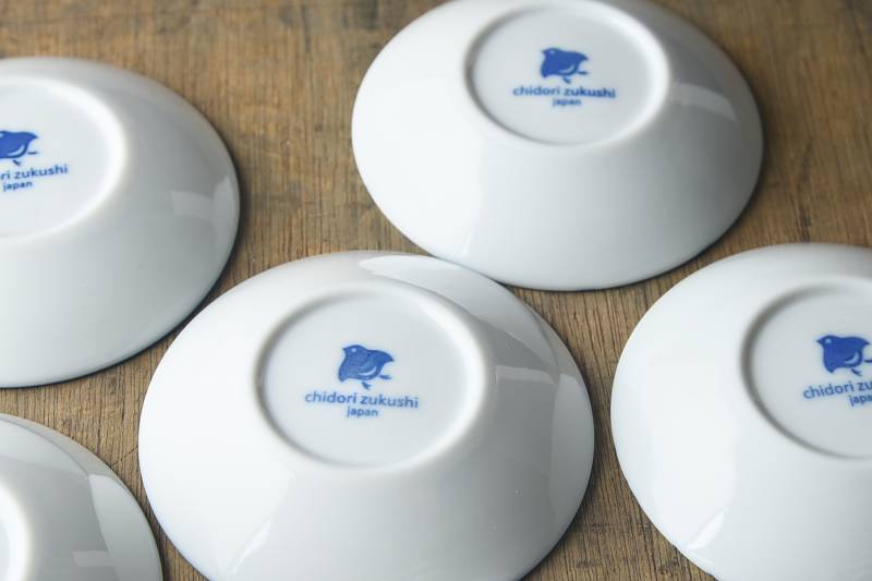 箱入り2柄セット】千鳥づくし 9.5cm豆皿セット 波千鳥&富士千鳥[定番