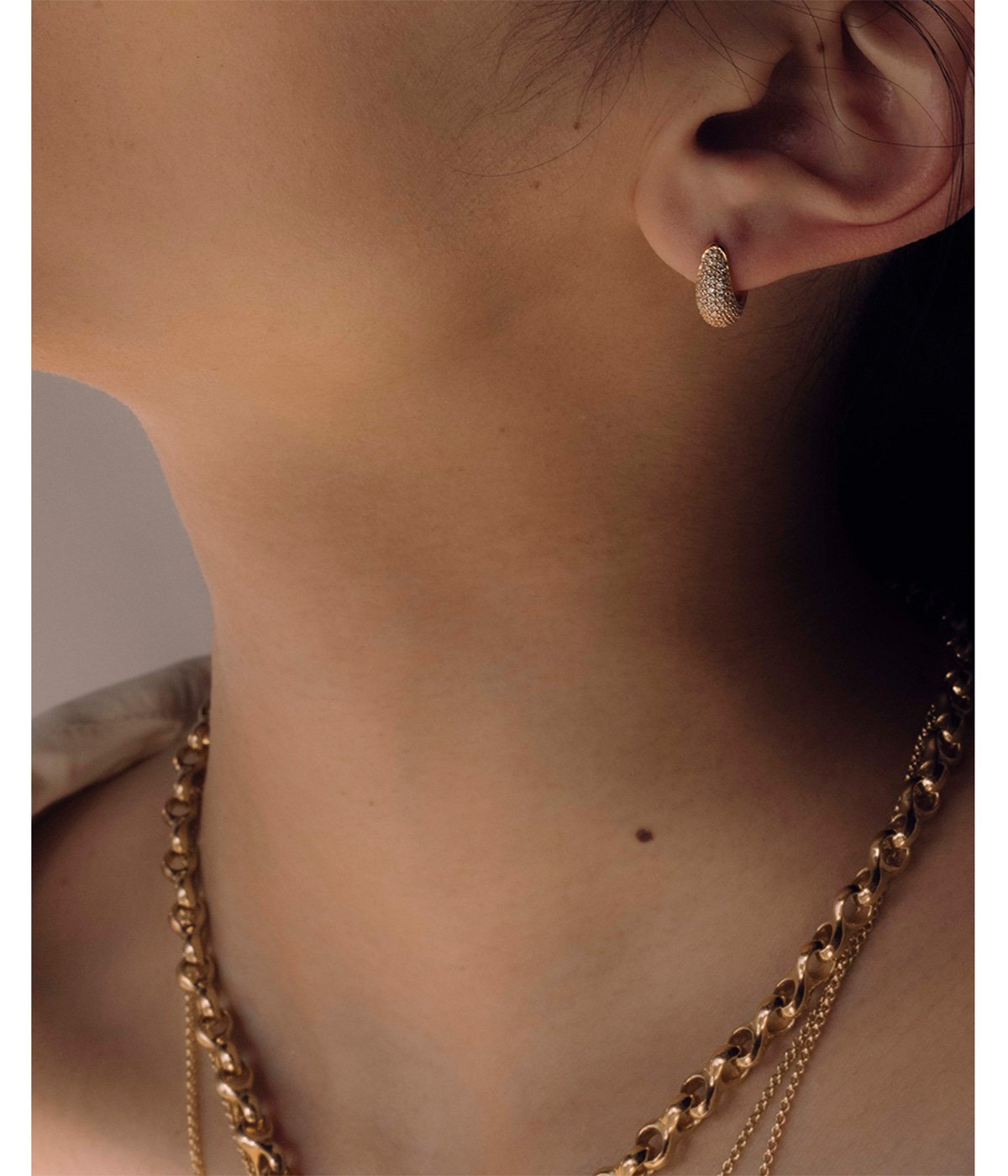 レディース】Ice Huggies Pave Gold | TOMWOOD(トムウッド