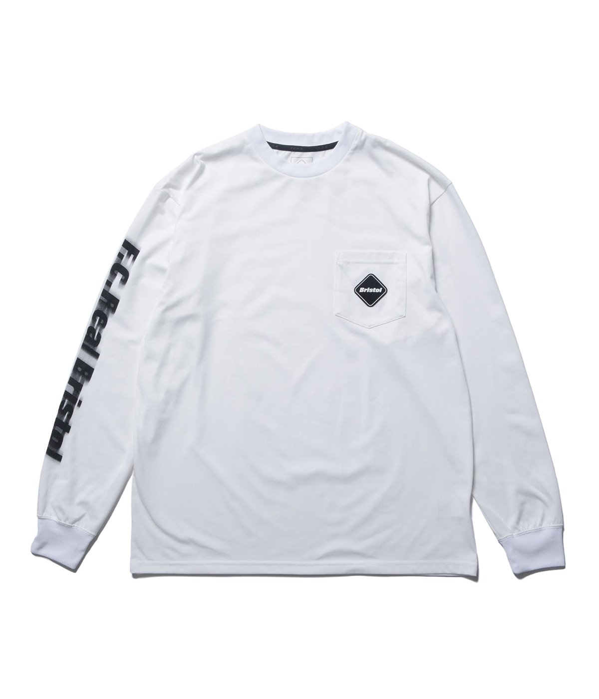 BLURRED LOGO L/S TEAM POCKET TEE | F.C.Real Bristol(エフシーレアル