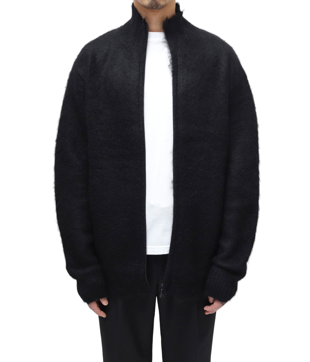 Zipped Mohair Cardigan - Solid | NEEDLES(ニードルズ) / トップス