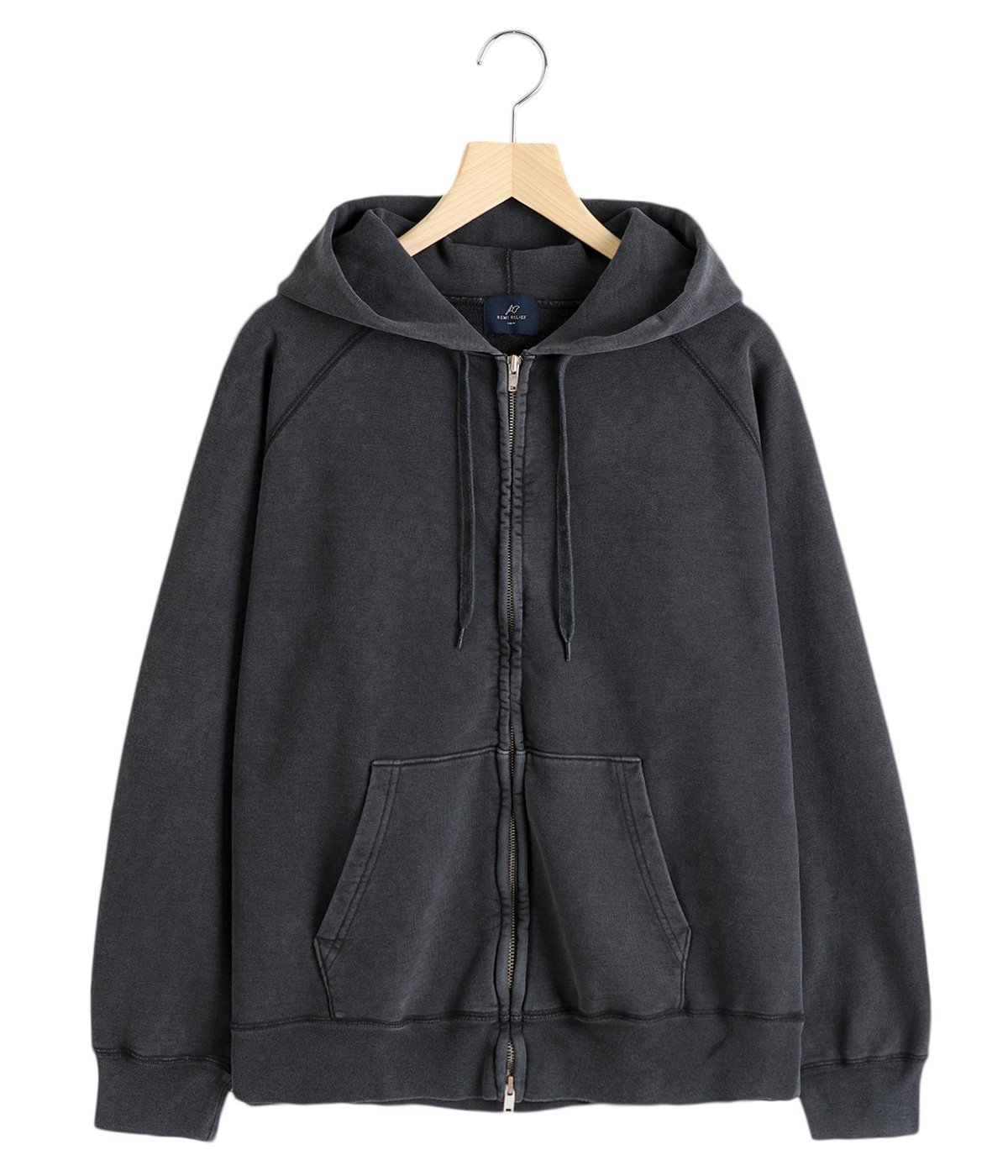 裏毛ZIPパーカ | REMI RELIEF NAVY LABEL(レミレリーフ ネイビー