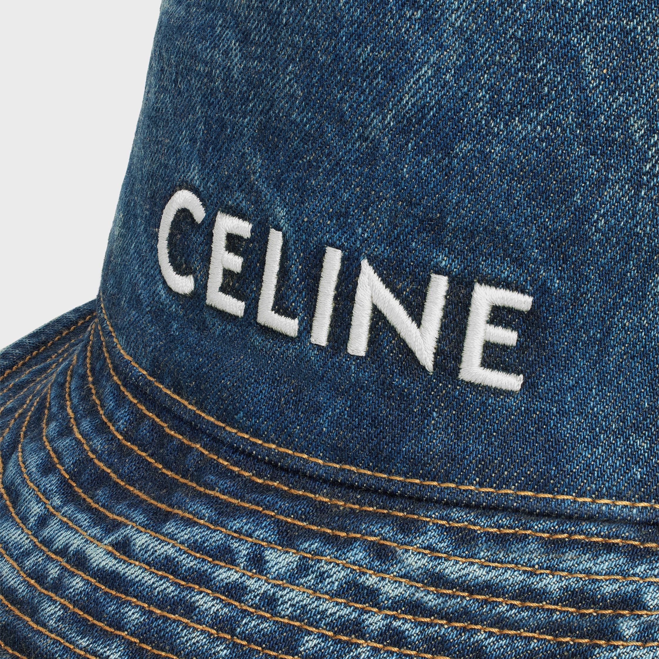 CELINE バケットハット / トレイルウォッシュ デニム - トレイル